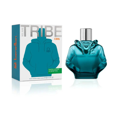 Benetton We Are Tribe Cool EDT para hombre 90 ml - Aromática CR