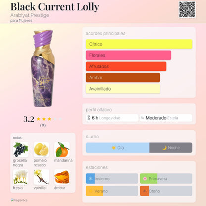 Black Current Lolly - Aromática CR
