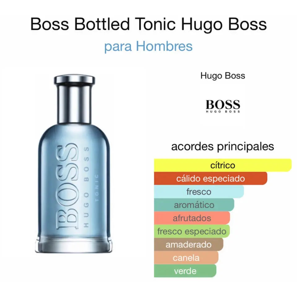 Boss Bottled Tonic EDT para hombre - Aromática CR