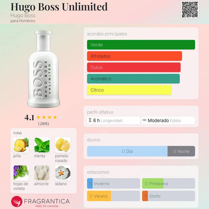 Boss Bottled Unlimited - Aromática CR