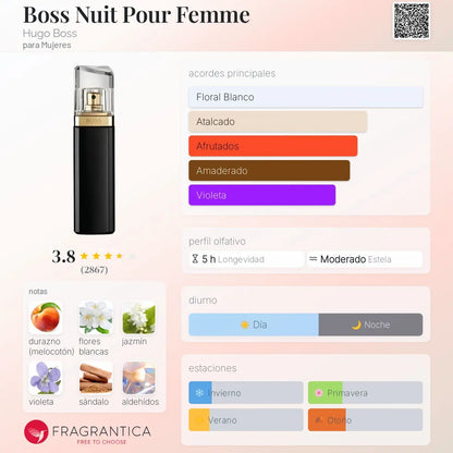Boss Nuit Pour Femme - Aromática CR