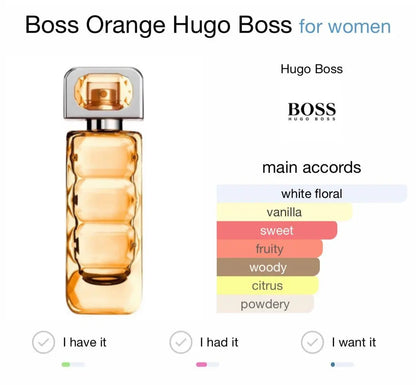 Boss Orange EDT para mujer 75 ml - Aromática CR