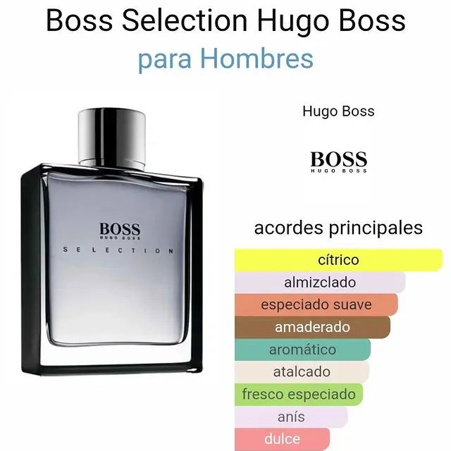 Boss Selection EDT para hombre 90 ml - Aromática CR