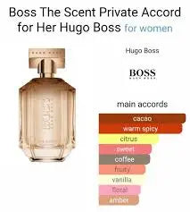 Boss The Scent Private Accord EDP para mujer 100 ml - Aromática CR