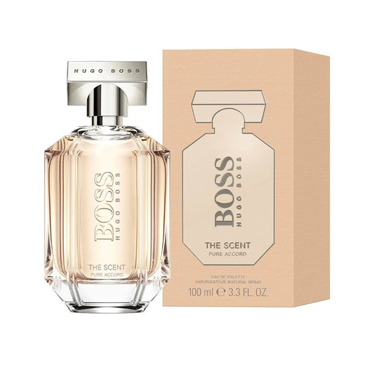 Boss The Scent Pure Accord EDT para mujer 100 ml - Aromática CR