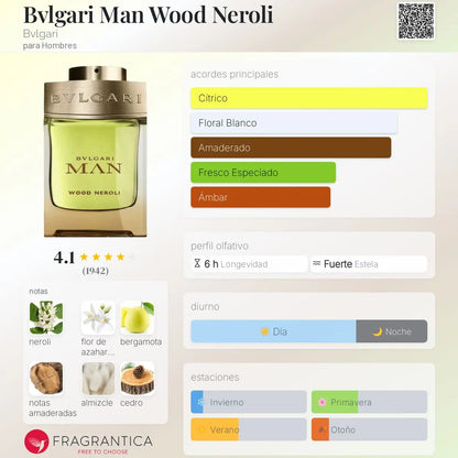 Bvlgari Man Wood Neroli - Aromática CR