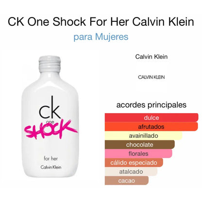 CK One Shock for Her EDT para mujer - Aromática CR