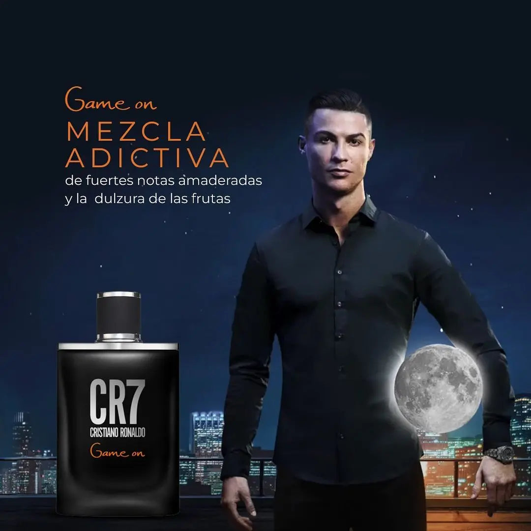 CR7 Game On EDT para hombre 100 ml - Aromática CR