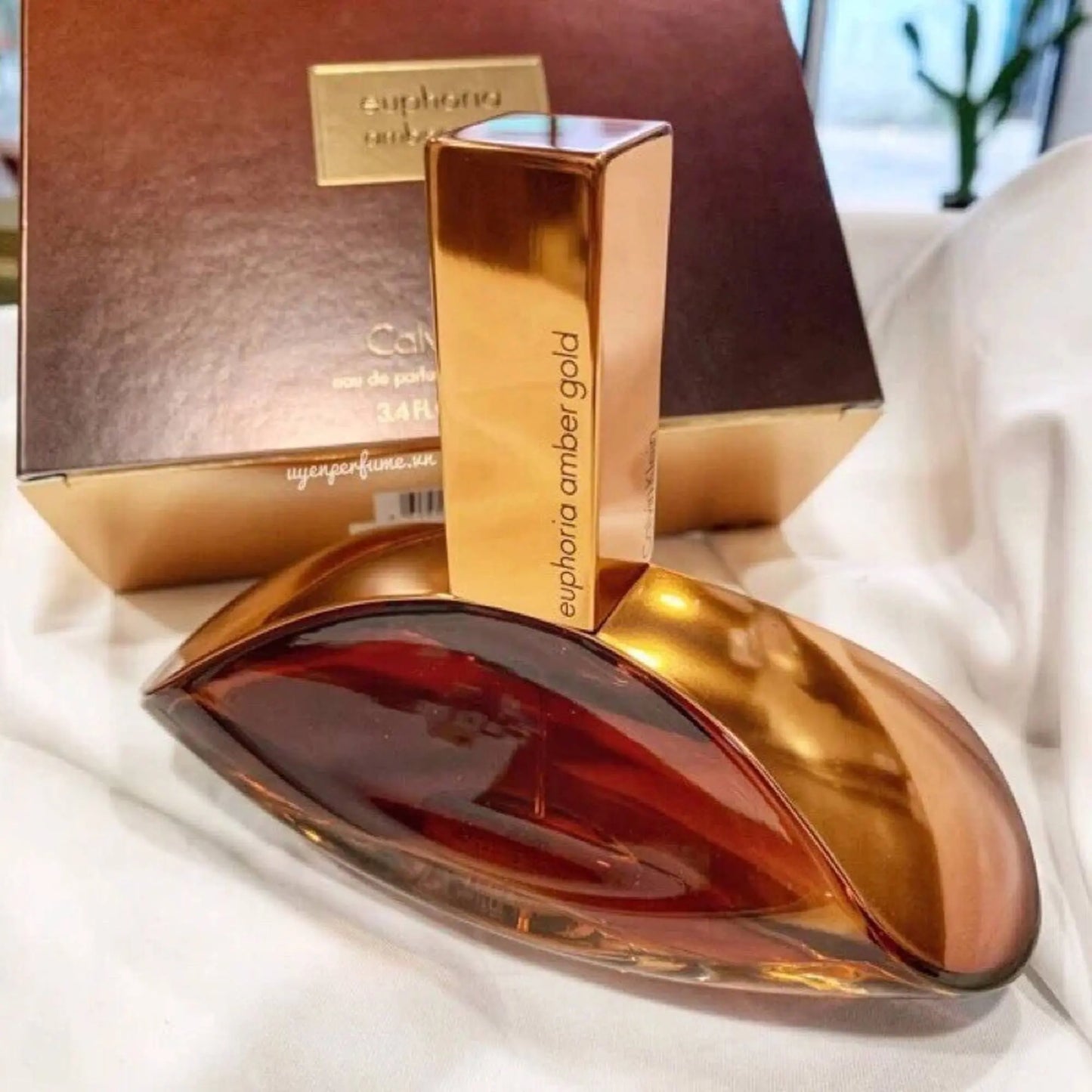 Calvin Klein Euphoria Amber Gold EDP para mujer 100 ml - Aromática CR