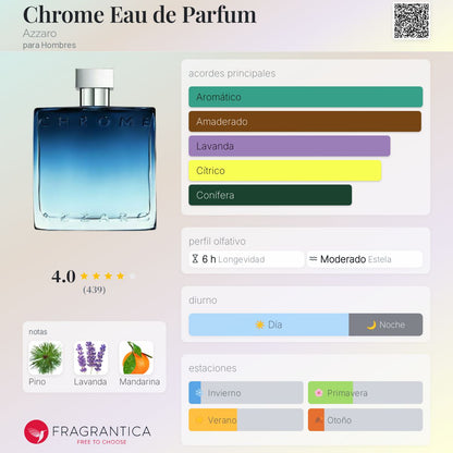 Chrome Eau de Parfum - Aromática CR