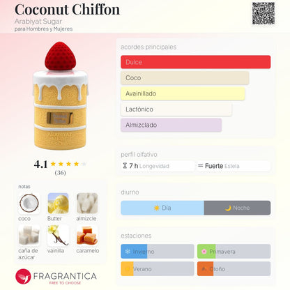 Coconut Chiffon - Aromática CR