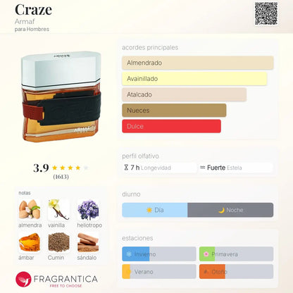 Craze - Aromática CR