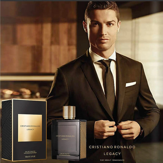 Cristiano Ronaldo Legacy EDT para hombre 100 ml - Aromática CR