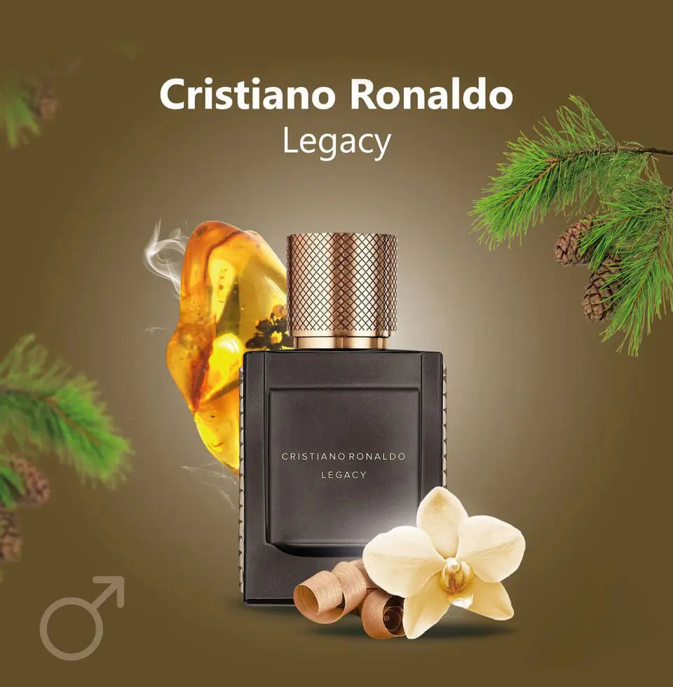 Cristiano Ronaldo Legacy EDT para hombre 100 ml - Aromática CR