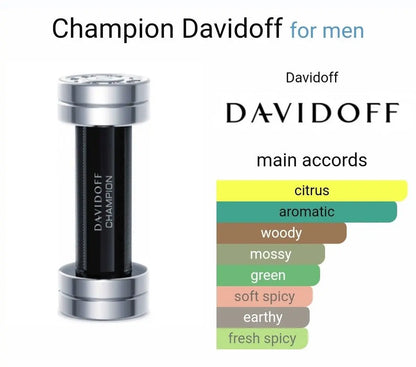 Davidoff Champion EDT para hombre 90 ml - Aromática CR