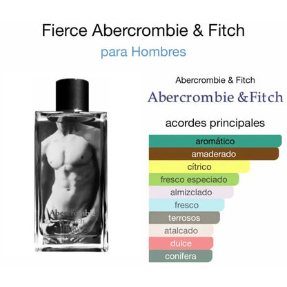 Abercrombie & Fitch Fierce Colonia para hombre - Aromática CR