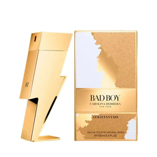 Bad Boy Gold Fantasy EDT para Hombre - Aromática CR