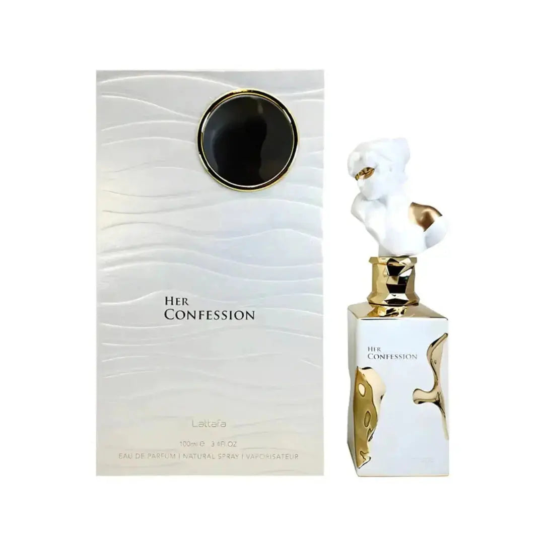 Lattafa Her Confession EDP para mujer en Costa Rica – Aromática CR