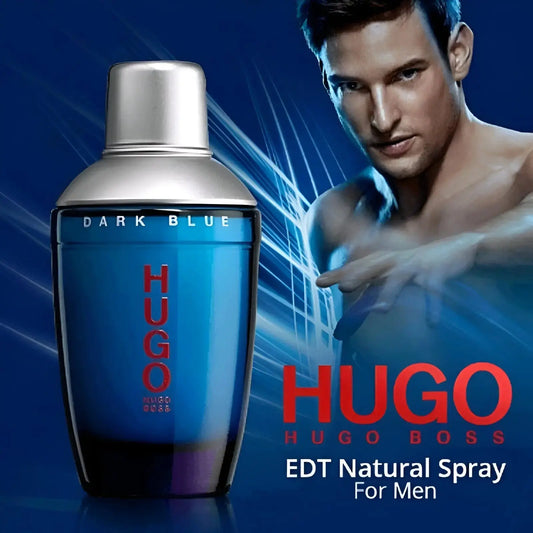 Hugo Dark Blue EDT para hombre 75 ml - Aromática CR