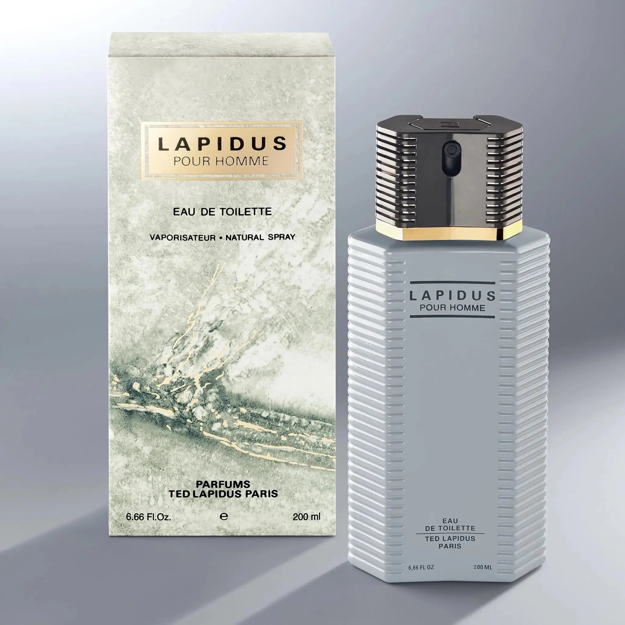 100 ml Ted Lapidus - Lapidus pour homme Gris - Eau de Toilette pour homme 100 ml Ted Lapidus - Lapidus pour homme Gris - Eau de Toilette pour homme