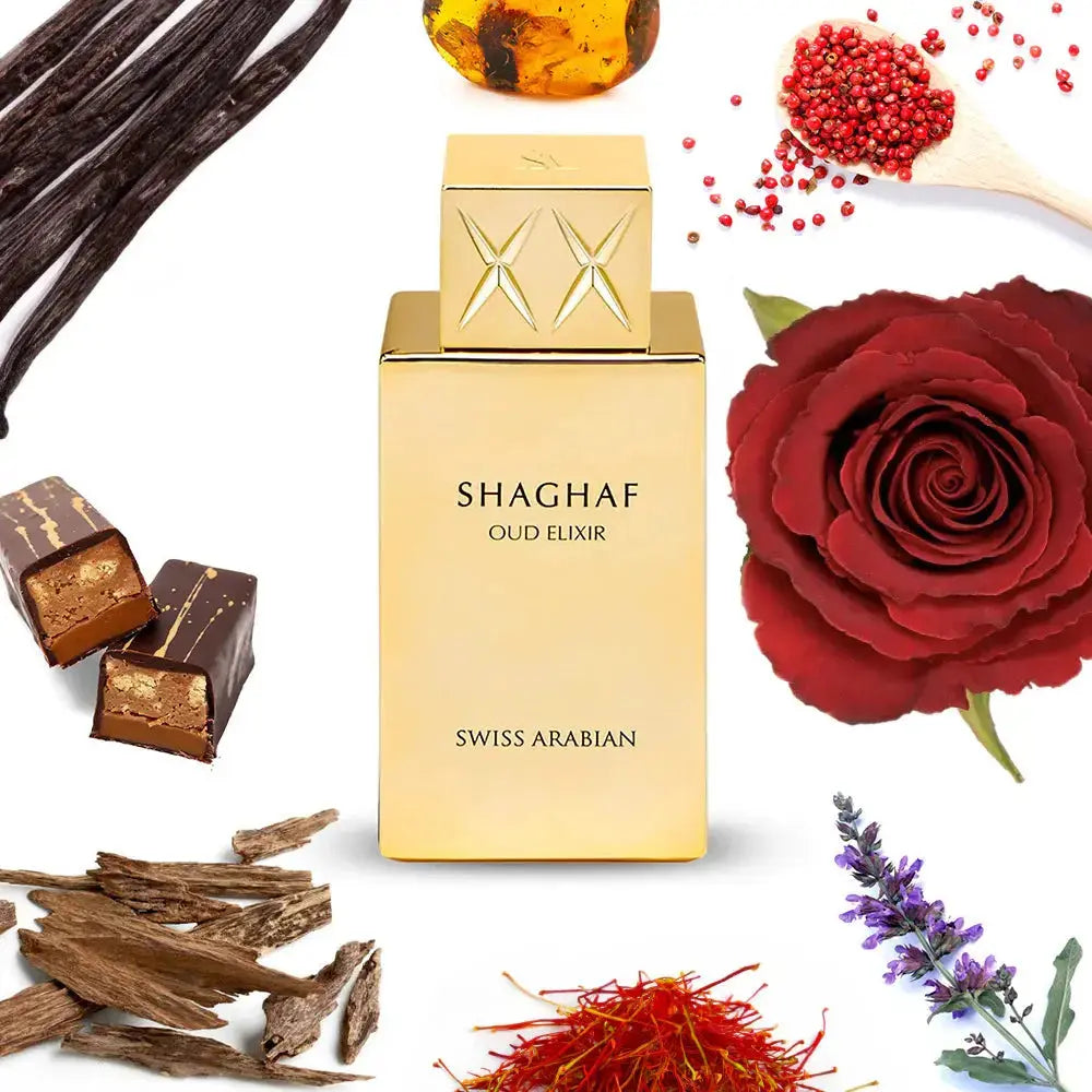 Swiss Arabian Shaghaf Oud Elixir EDP unisex en Costa Rica