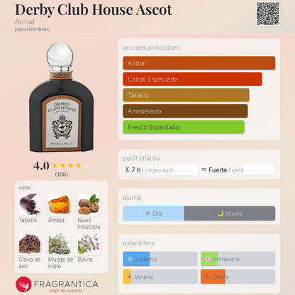 Derby Club House Ascot - Aromática CR