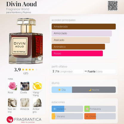 Divin Aoud - Aromática CR