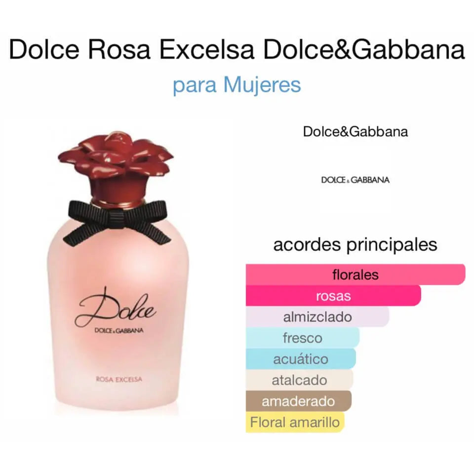 Dolce Rosa Excelsa EDP para mujer 75 ml - Aromática CR