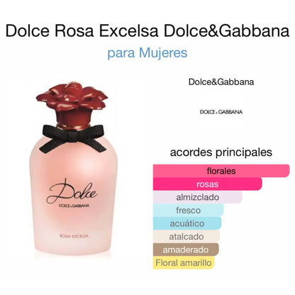 Dolce Rosa Excelsa EDP para mujer 75 ml - Aromática CR