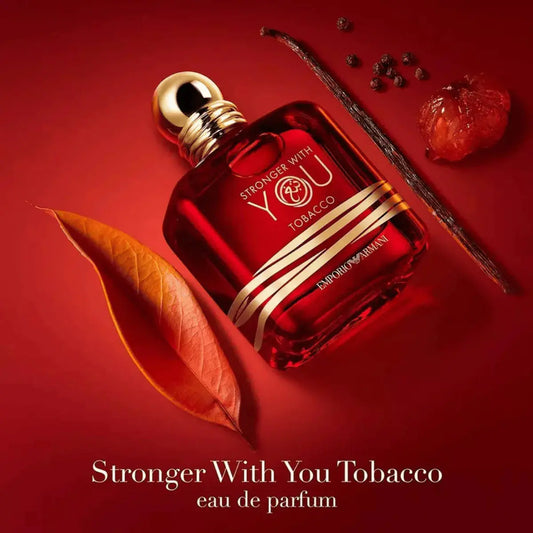 Emporio Armani Stronger With You Tobacco EDP para Hombre - Aromática CR