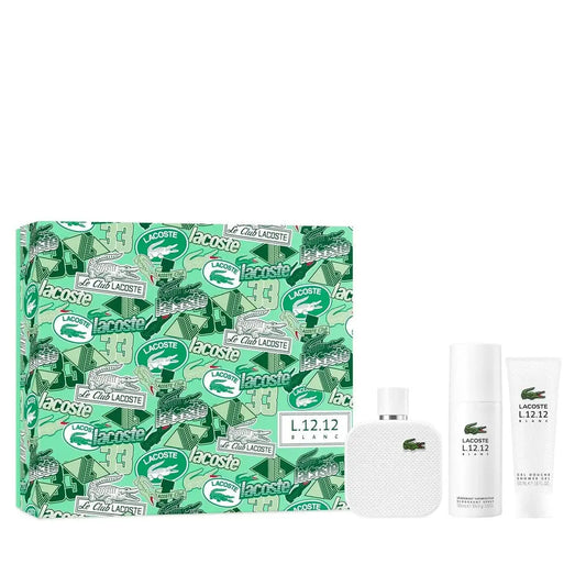 Estuche Lacoste L.12.12 Blanco Hombre - Aromática CR