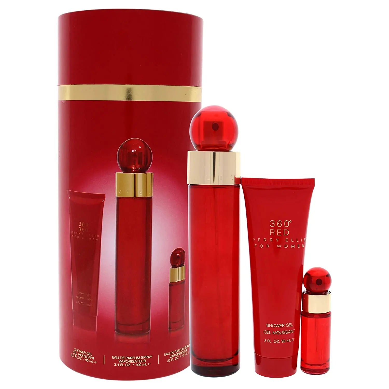 Estuche Perry Ellis 360° Red Mujer - Aromática CR