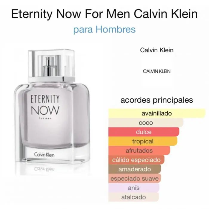 Eternity Now for Men EDT para hombre 100 ml - Aromática CR