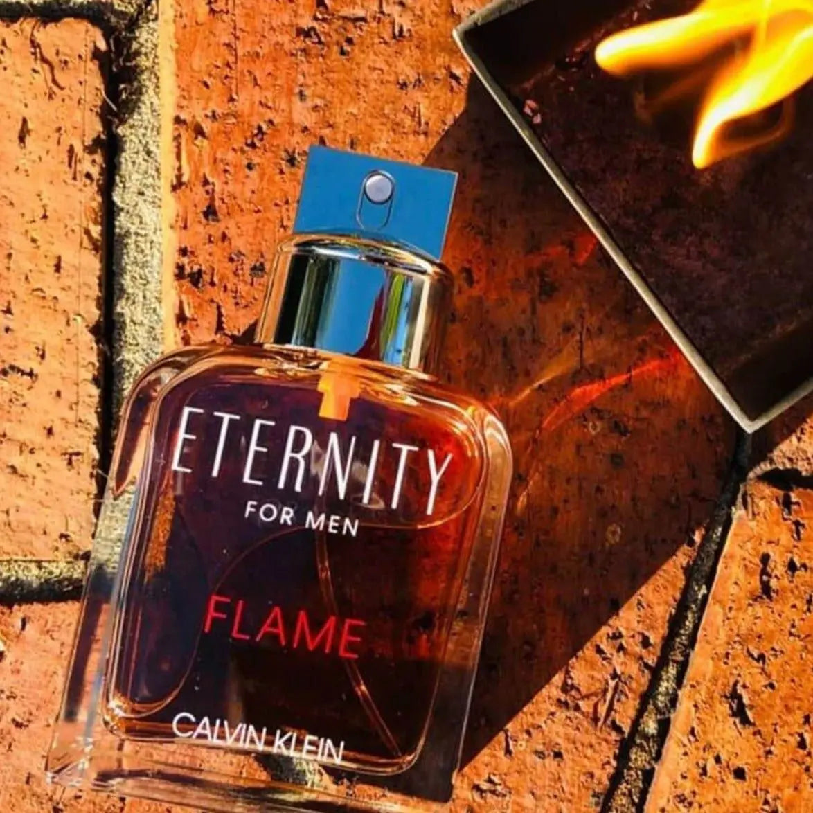 Eternity for Men Flame EDT para hombre 100 ml - Aromática CR