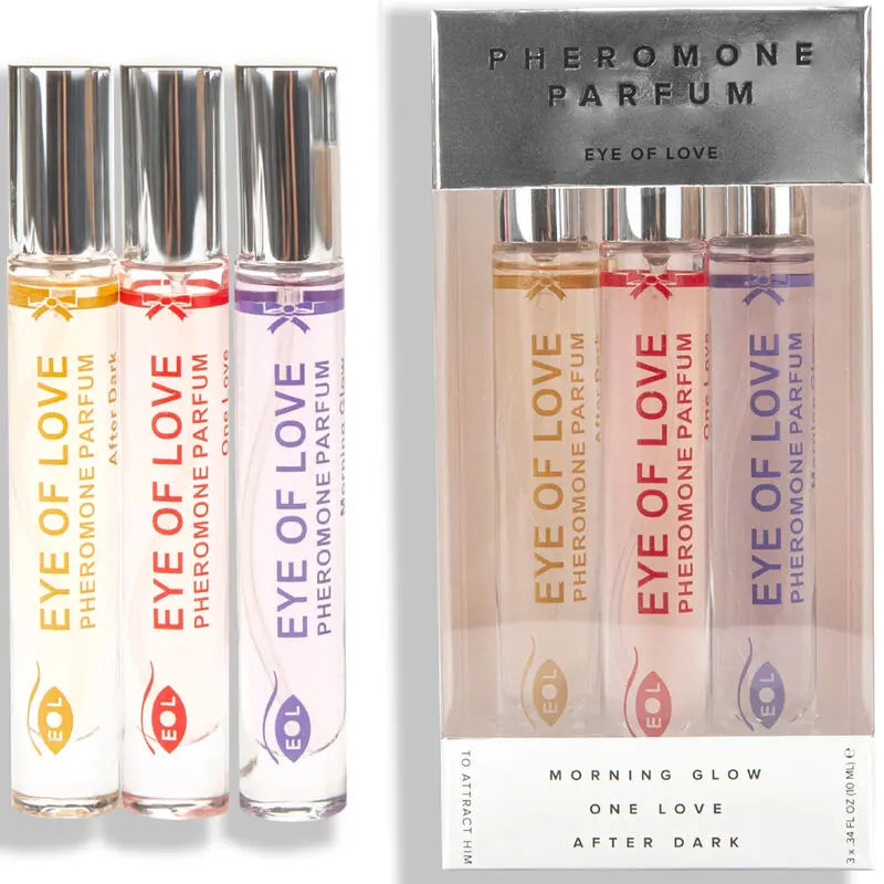 Eye Of Love Set de 3 perfumes feromonas - Aromática CR