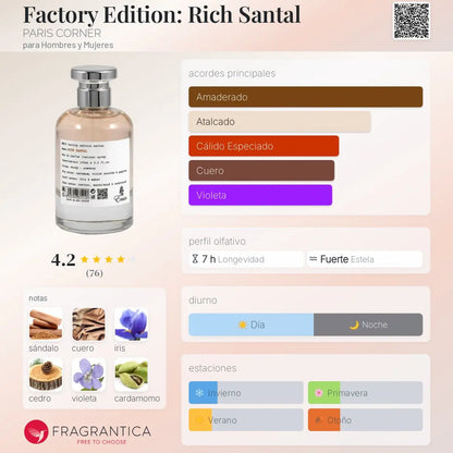 Factory Edition: Rich Santal - Aromática CR