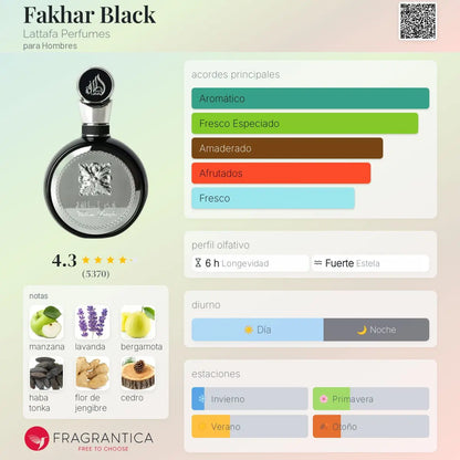 Fakhar Black - Aromática CR