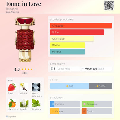 Fame in Love - Aromática CR
