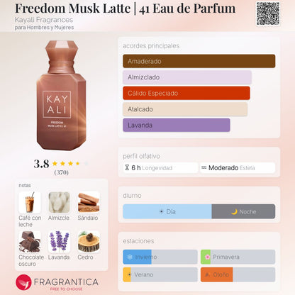 Freedom Musk Latte 41 - Aromática CR