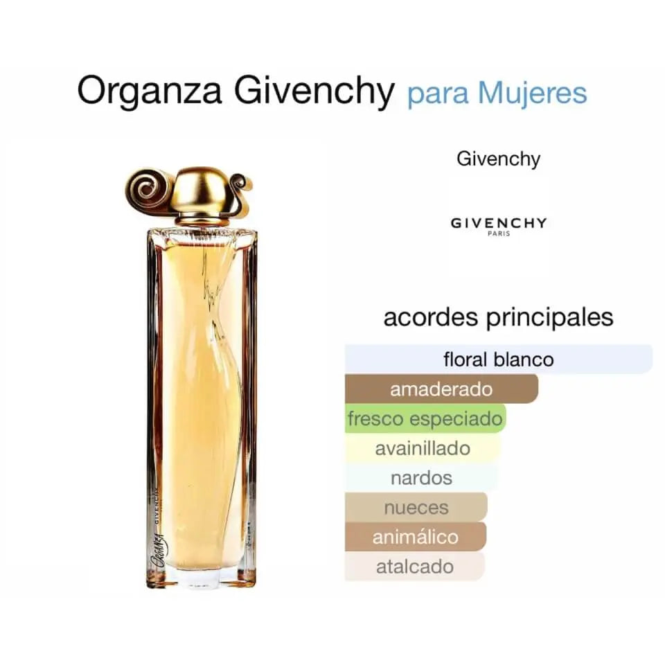 Givenchy Organza EDP para mujer 100 ml - Aromática CR