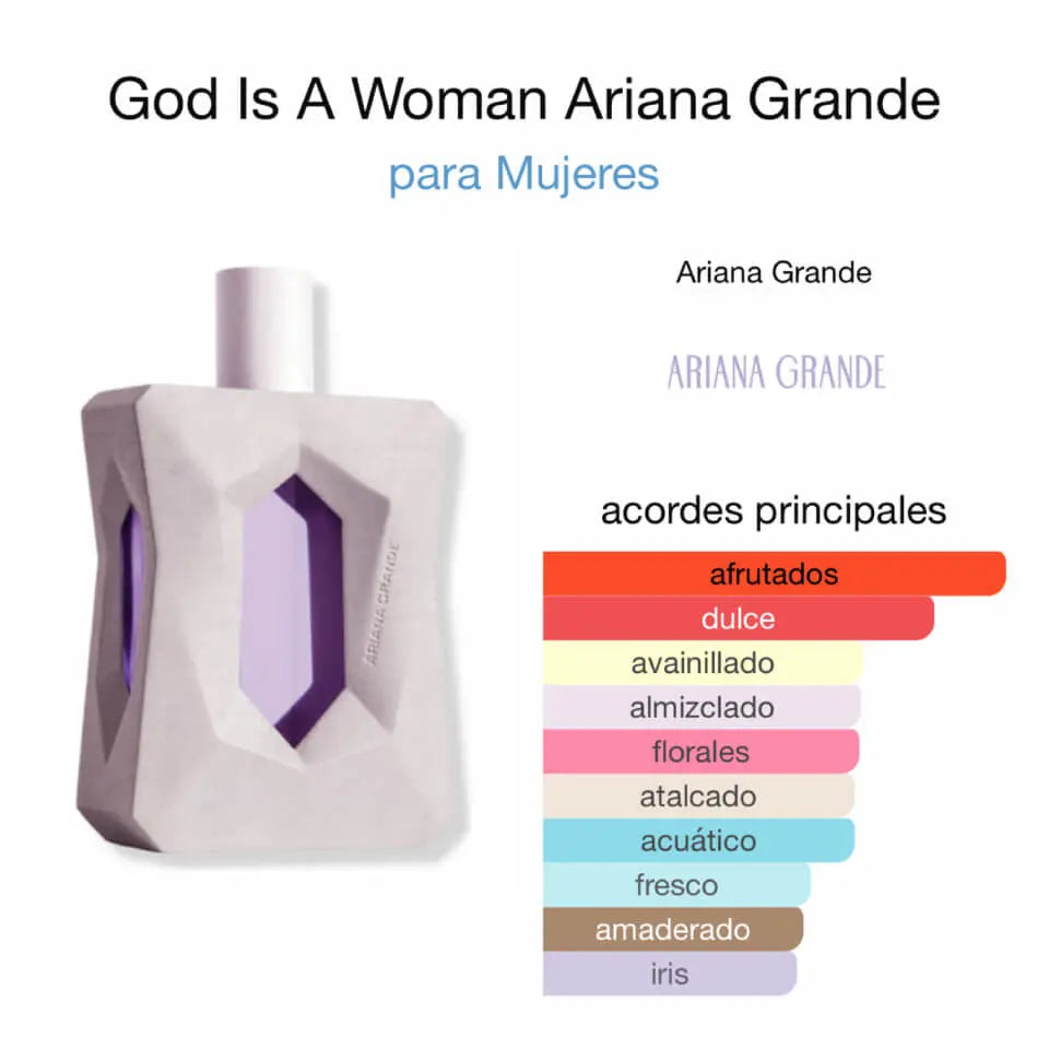 God Is A Woman EDP para mujer 100 ml - Aromática CR