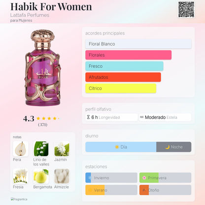 Habik For Women - Aromática CR