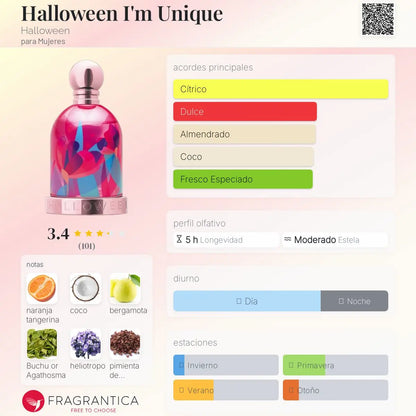 Halloween I'm Unique - Aromática CR