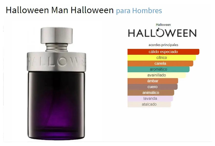 Halloween Man EDT para hombre - Aromática CR