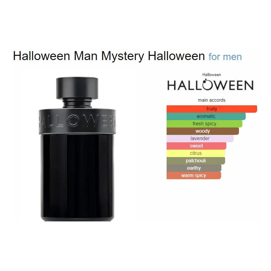 Halloween Man Mystery EDT para hombre 125 ml - Aromática CR