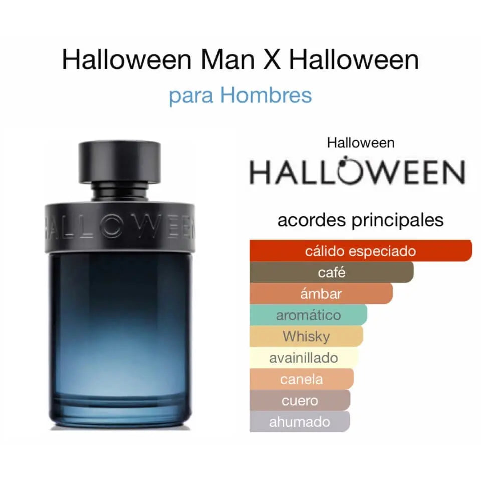 Halloween Man X EDT para hombre 125 ml - Aromática CR