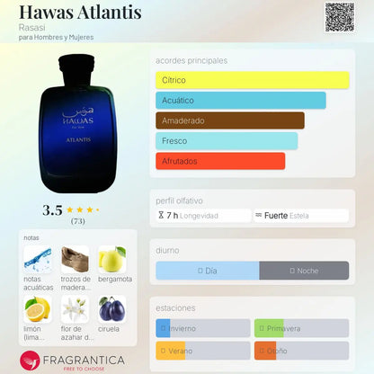 Hawas Atlantis - Aromática CR