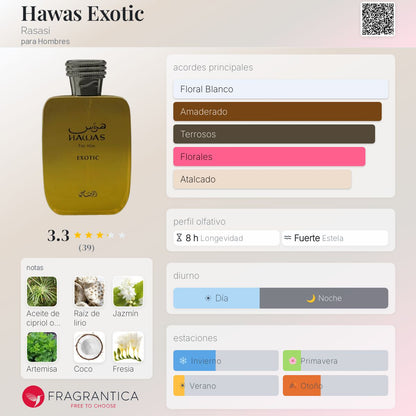 Hawas Exotic - Aromática CR