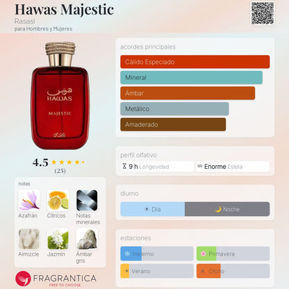 Hawas Majestic - Aromática CR