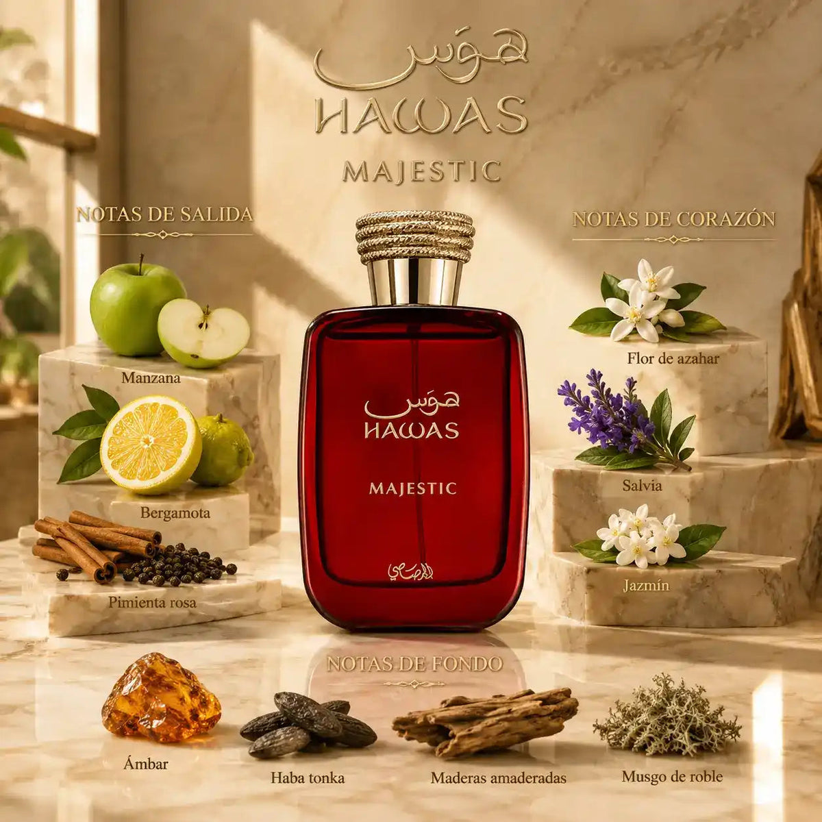 Hawas Majestic - Aromática CR